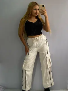 Pantalón Casual Unicolor