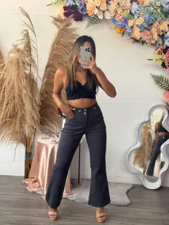 XJR005-100059 PANTALON CASUAL UNICOLOR