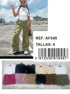 AF045-010457 SET LARGO CON CAMISA DE ALGODON Y CINTURON