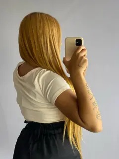 LJR110-041109 BLUSA CON MANGAS CORTAS Y CIERRES DELANTERO CORTAS