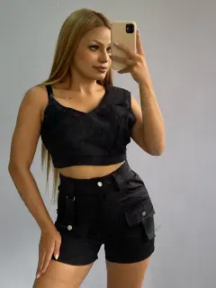 Short Cargo Unicolor