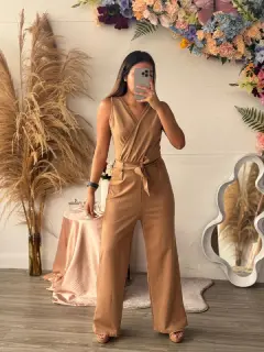 AMF161-011611 ENTERIZO CON TRANSPARENCIA ESPALDA Y CINTURON