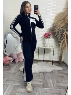 JM0233-702334 SET TEJIDO DE CHAQUETA CON HERMOSO ESTAMPADO DE RAYA