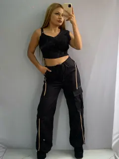 Pantalón Casual Unicolor